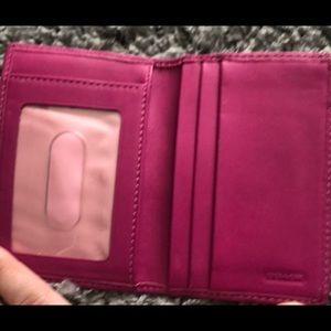Coach Bags - Pink Coach Wallet Coach Bags - Pink Coach Wallet